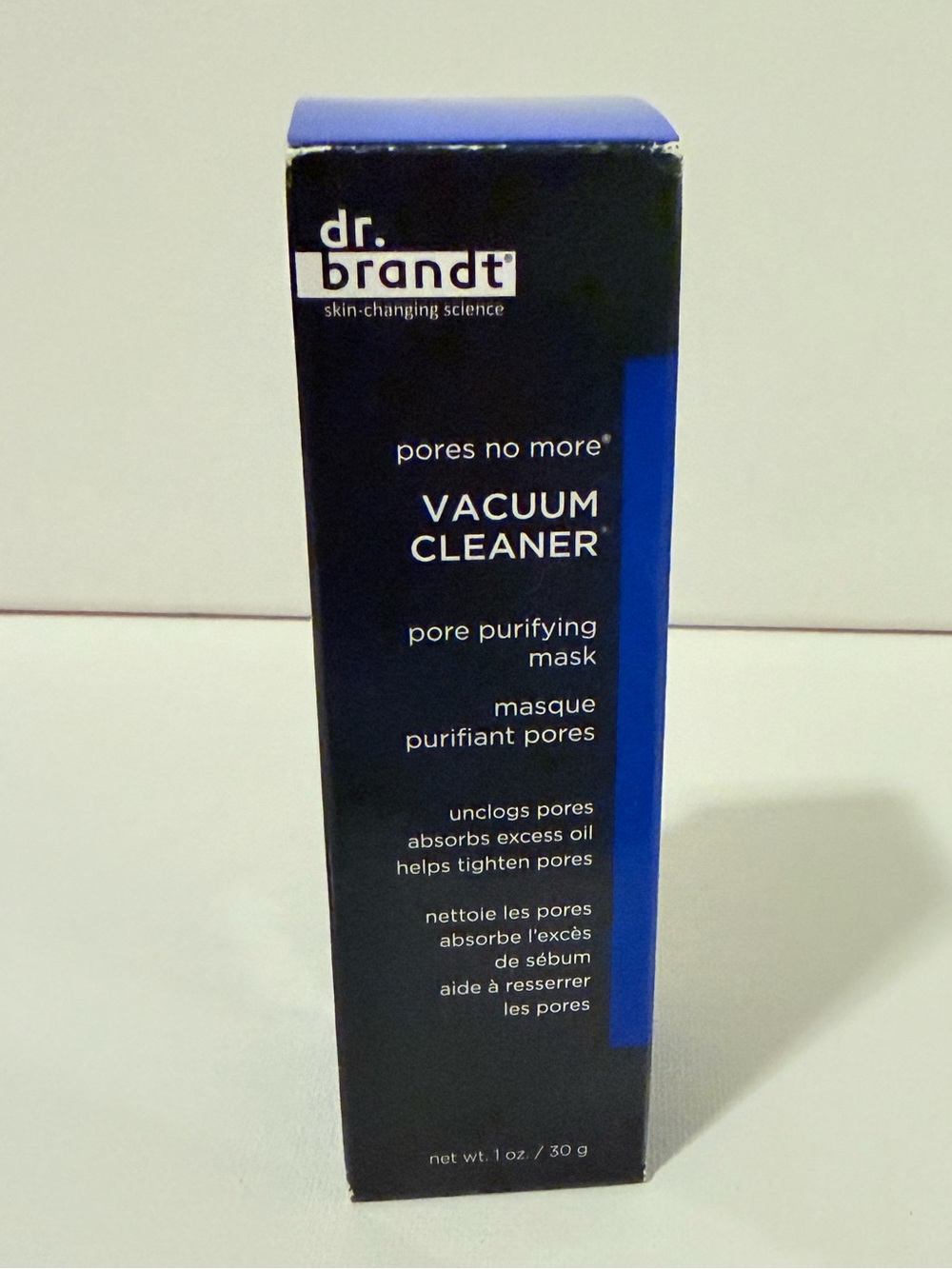 Dr. Brandt Vacuum Cleaner Pore Purifying Mask - Dark Blue